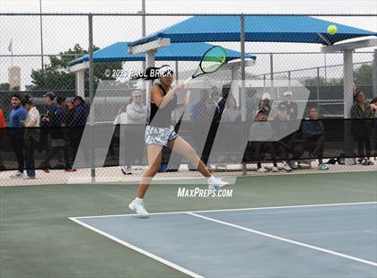 Thumbnail 3 in UIL 5A Tennis Girls and Mixed Doubles Semifinal photogallery.