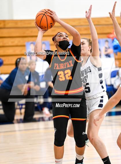 Thumbnail 2 in Rolling Hills Prep vs. Fairfax photogallery.