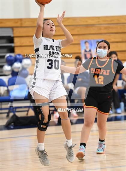 Thumbnail 2 in Rolling Hills Prep vs. Fairfax photogallery.