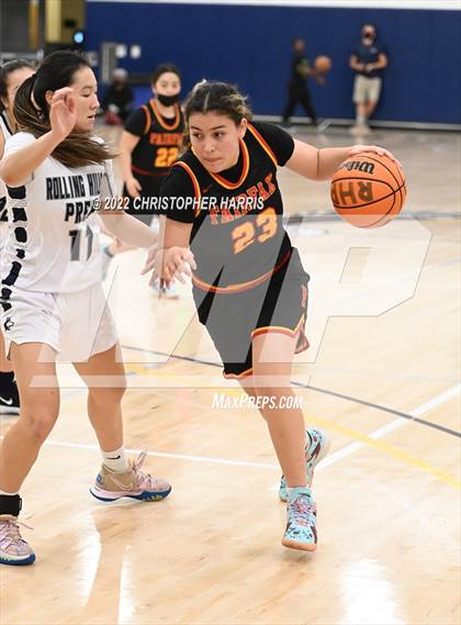 Thumbnail 2 in Rolling Hills Prep vs. Fairfax photogallery.