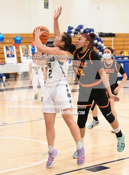Thumbnail 3 in Rolling Hills Prep vs. Fairfax photogallery.