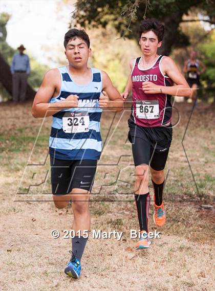 Thumbnail 3 in Modesto Metro Conference Cross County League Meet photogallery.