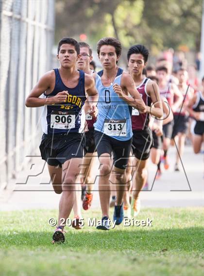 Thumbnail 3 in Modesto Metro Conference Cross County League Meet photogallery.