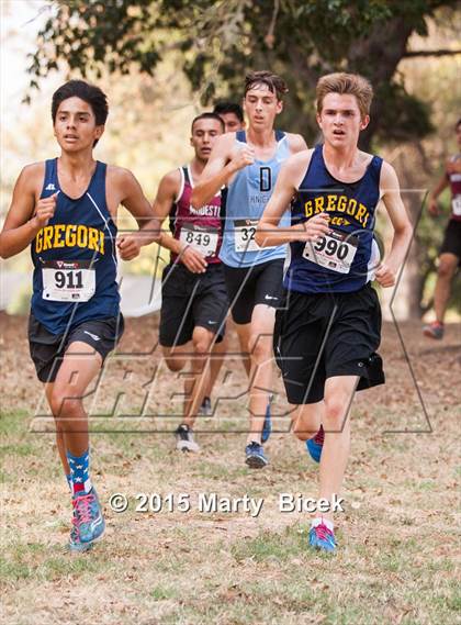 Thumbnail 1 in Modesto Metro Conference Cross County League Meet photogallery.