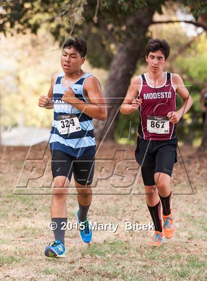 Thumbnail 2 in Modesto Metro Conference Cross County League Meet photogallery.