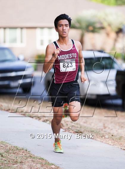 Thumbnail 1 in Modesto Metro Conference Cross County League Meet photogallery.