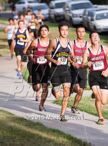 Thumbnail 3 in Modesto Metro Conference Cross County League Meet photogallery.