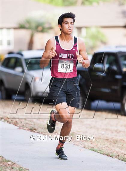 Thumbnail 2 in Modesto Metro Conference Cross County League Meet photogallery.