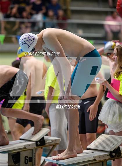 Thumbnail 1 in CHSAA 4A Boys Swimming - State Championship photogallery.