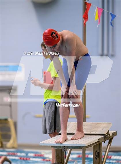 Thumbnail 2 in CHSAA 4A Boys Swimming - State Championship photogallery.