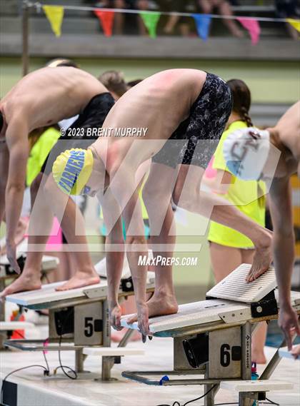 Thumbnail 3 in CHSAA 4A Boys Swimming - State Championship photogallery.