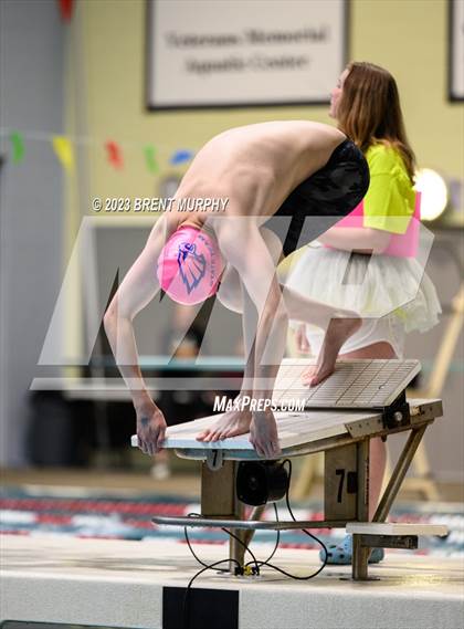 Thumbnail 1 in CHSAA 4A Boys Swimming - State Championship photogallery.