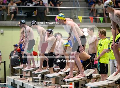 Thumbnail 1 in CHSAA 4A Boys Swimming - State Championship photogallery.