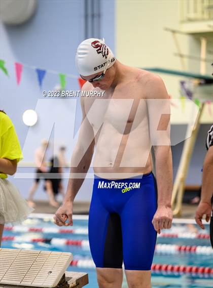 Thumbnail 1 in CHSAA 4A Boys Swimming - State Championship photogallery.