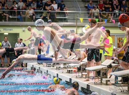 Thumbnail 3 in CHSAA 4A Boys Swimming - State Championship photogallery.