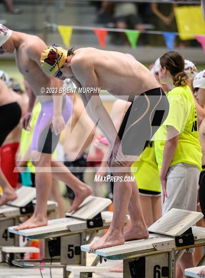 Thumbnail 1 in CHSAA 4A Boys Swimming - State Championship photogallery.