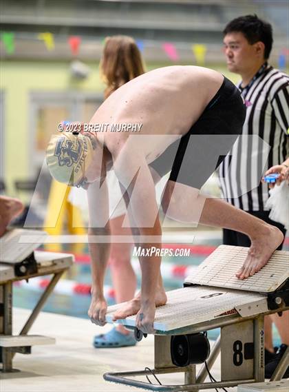 Thumbnail 2 in CHSAA 4A Boys Swimming - State Championship photogallery.