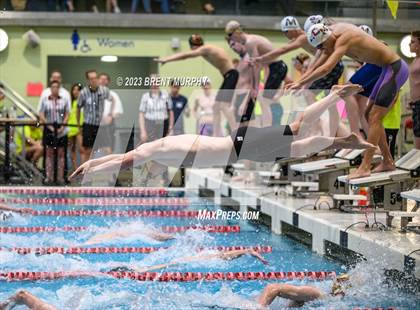 Thumbnail 2 in CHSAA 4A Boys Swimming - State Championship photogallery.