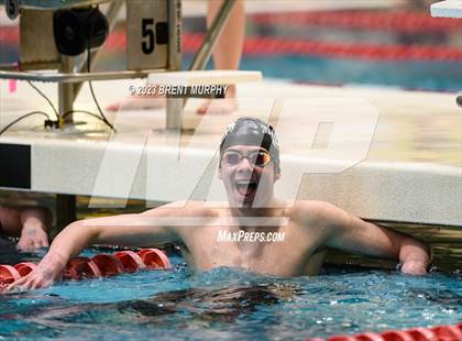 Thumbnail 2 in CHSAA 4A Boys Swimming - State Championship photogallery.