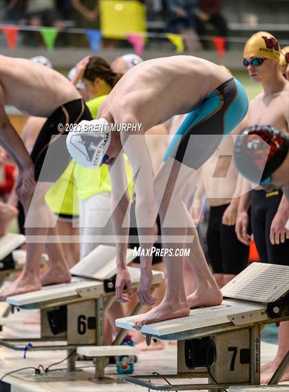 Thumbnail 2 in CHSAA 4A Boys Swimming - State Championship photogallery.