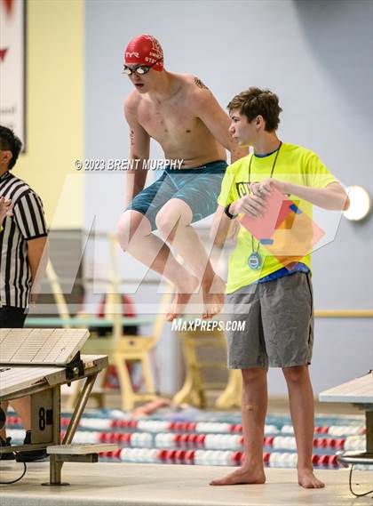 Thumbnail 3 in CHSAA 4A Boys Swimming - State Championship photogallery.