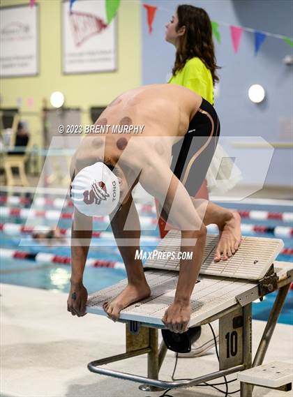 Thumbnail 2 in CHSAA 4A Boys Swimming - State Championship photogallery.