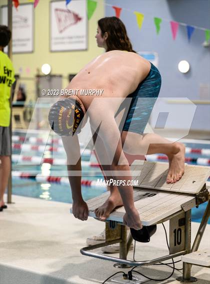Thumbnail 1 in CHSAA 4A Boys Swimming - State Championship photogallery.