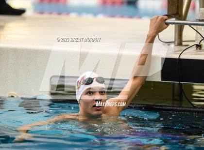 Thumbnail 2 in CHSAA 4A Boys Swimming - State Championship photogallery.