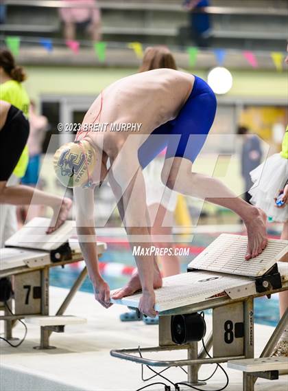Thumbnail 2 in CHSAA 4A Boys Swimming - State Championship photogallery.