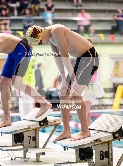 Thumbnail 1 in CHSAA 4A Boys Swimming - State Championship photogallery.