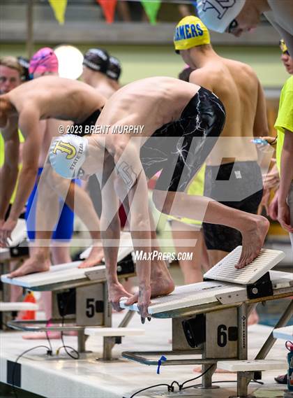Thumbnail 3 in CHSAA 4A Boys Swimming - State Championship photogallery.