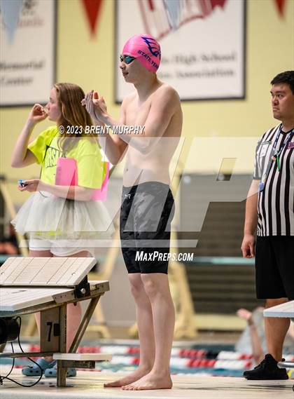 Thumbnail 1 in CHSAA 4A Boys Swimming - State Championship photogallery.