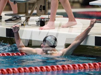 Thumbnail 2 in CHSAA 4A Boys Swimming - State Championship photogallery.