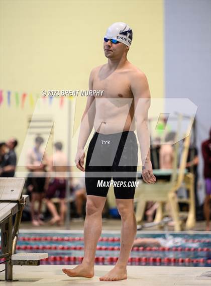Thumbnail 2 in CHSAA 4A Boys Swimming - State Championship photogallery.