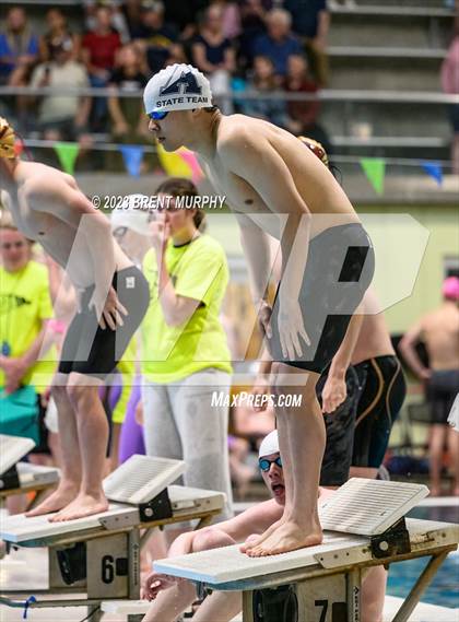 Thumbnail 2 in CHSAA 4A Boys Swimming - State Championship photogallery.