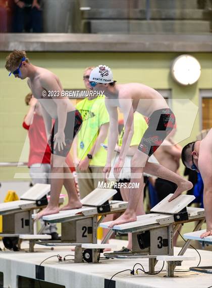Thumbnail 1 in CHSAA 4A Boys Swimming - State Championship photogallery.