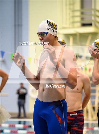 Thumbnail 1 in CHSAA 4A Boys Swimming - State Championship photogallery.