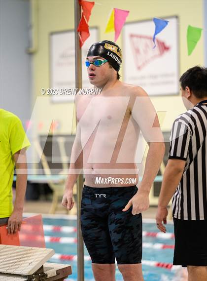Thumbnail 2 in CHSAA 4A Boys Swimming - State Championship photogallery.