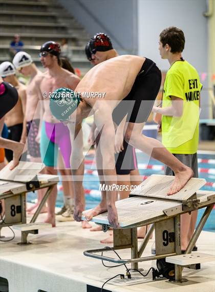Thumbnail 3 in CHSAA 4A Boys Swimming - State Championship photogallery.