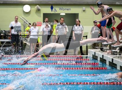 Thumbnail 1 in CHSAA 4A Boys Swimming - State Championship photogallery.