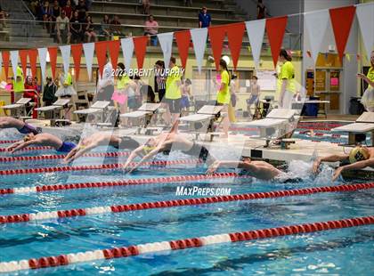 Thumbnail 1 in CHSAA 4A Boys Swimming - State Championship photogallery.