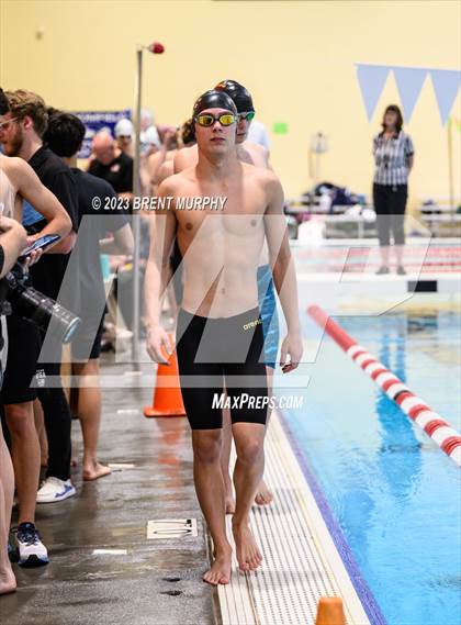 Thumbnail 2 in CHSAA 4A Boys Swimming - State Championship photogallery.