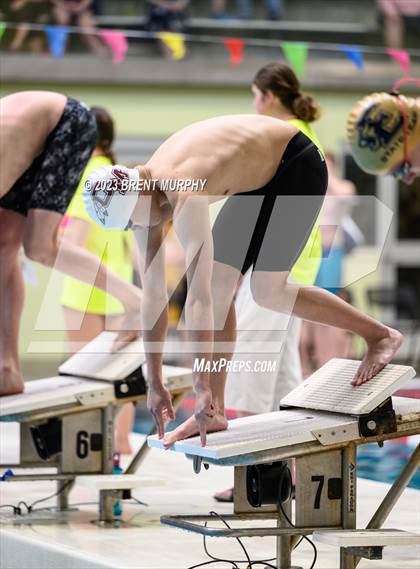 Thumbnail 1 in CHSAA 4A Boys Swimming - State Championship photogallery.