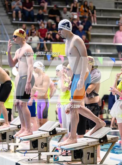 Thumbnail 1 in CHSAA 4A Boys Swimming - State Championship photogallery.
