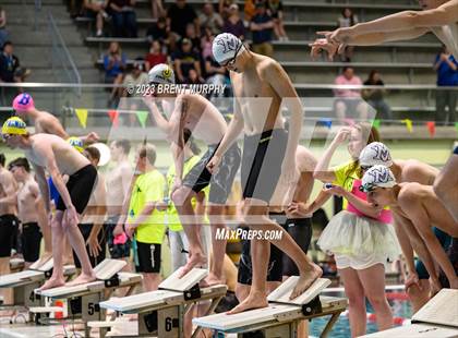 Thumbnail 2 in CHSAA 4A Boys Swimming - State Championship photogallery.