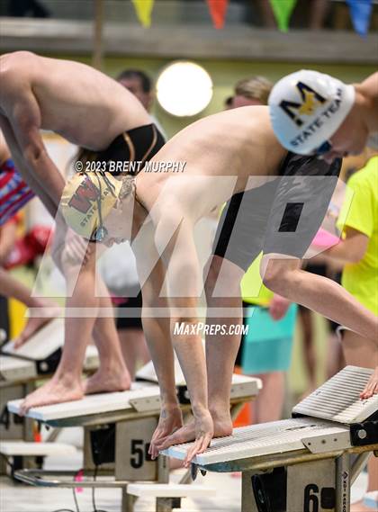 Thumbnail 2 in CHSAA 4A Boys Swimming - State Championship photogallery.