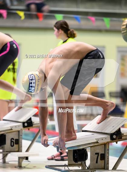 Thumbnail 1 in CHSAA 4A Boys Swimming - State Championship photogallery.