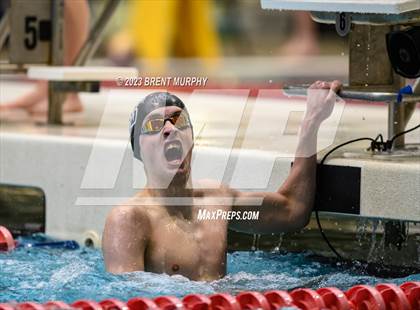 Thumbnail 3 in CHSAA 4A Boys Swimming - State Championship photogallery.