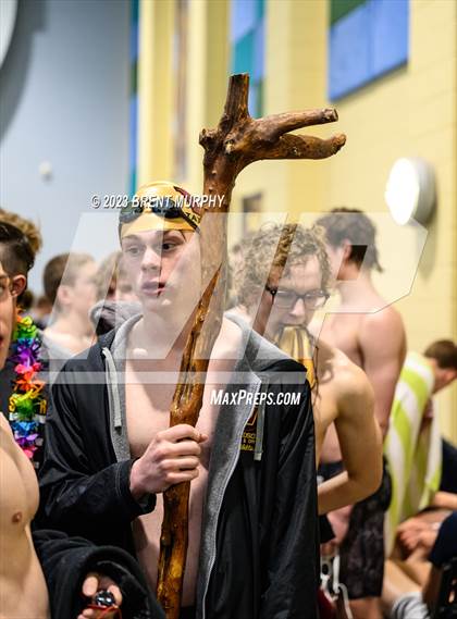 Thumbnail 2 in CHSAA 4A Boys Swimming - State Championship photogallery.