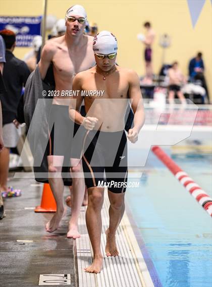 Thumbnail 2 in CHSAA 4A Boys Swimming - State Championship photogallery.